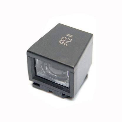 Picture of 28MM Wear-Resistant Camera External Optical Side Axis Viewfinder Part for Ricoh GR for Leica X