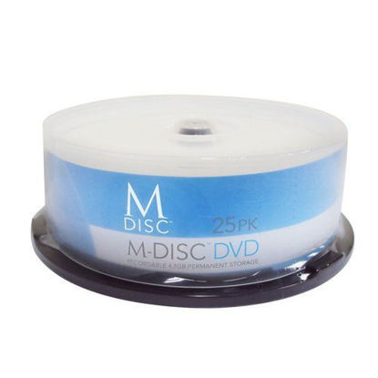 Picture of Vinpower M-DISC 4X DVD+R Plus R White Inkjet Printable Cake Box 25 Pack