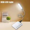 Picture of 1PC Flexible Mini USB LED,Mini USB LED Light Lamp,USB Light for Laptop, Reading Light,USB Powered LED Light,Portable USB Laptop Light,Black