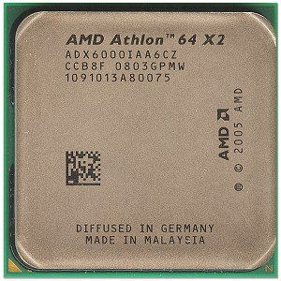 Picture of AMD Athlon 64 X2 6000+ Windsor 3.0GHz 2 x 1MB L2 Cache Socket AM2 125W Dual-Core Processor