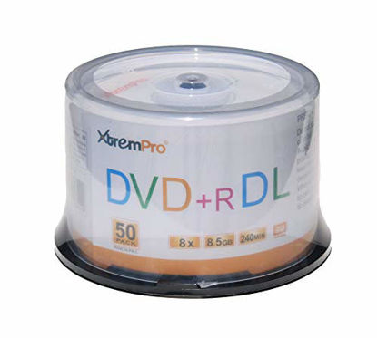 Xtrempro DVD-R 16x 4.7GB 120Min DVD 25 Pack Blank Discs in Spindle - 11031