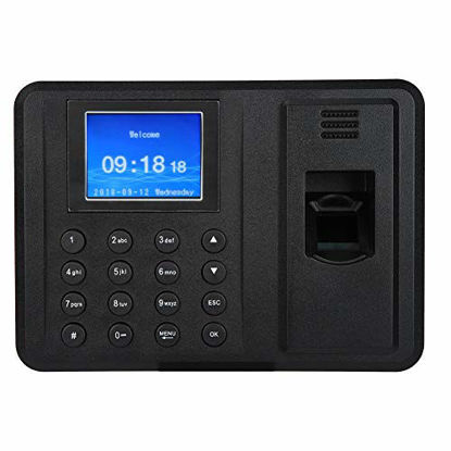 Picture of Hakeeta 2.4 inch TFT Color Display Fingerprint attendance Punch Card Machine, Low Power Consumption, Fast Fingerprint Recognition(U.S. regulations)