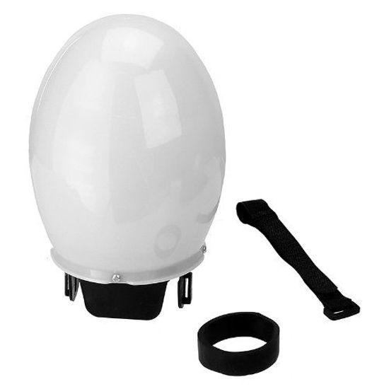 Picture of Fotodiox Flash Diffuser Dome Compatible with Small On Camera Flash Such as Nikon SB-700 or Canon 430EX-II