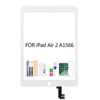 Picture of For iPad Air 2 Touch Screen Replacement For iPad Air 2nd Gen 9.7 Screen replacement A1566 Digitizer Sensor A1567 Touch Digitizer Panel Glass No Home Button Repair Parts(No LCD,No Instructions)White