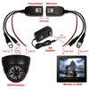 Picture of BNC to RJ45 CAT5 Video +Data +Power Balun Connector for CCTV PTZ Camera 2 Pairs