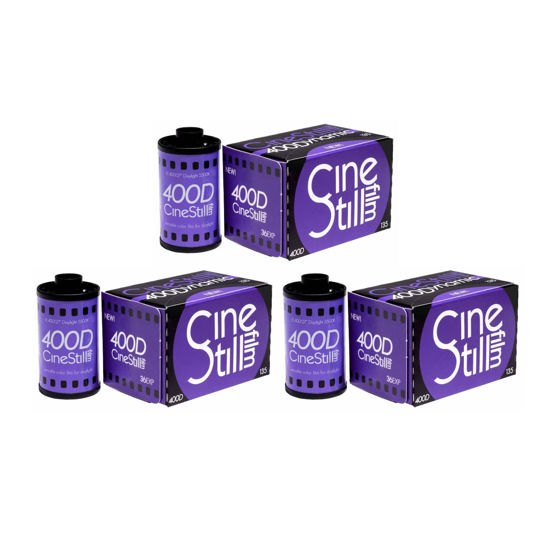 Picture of Cinestil 35mm 400 Dynamic Color Film (135, 36 EXP) 3-Pack