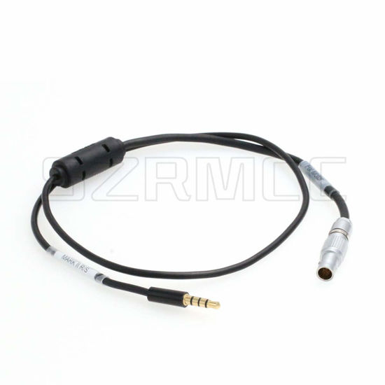 Picture of SZRMCC for Tilta Nucleus-M Run Stop Cable 0B 7 Pin Male to 3.5mm for Canon C200 C300 MKII Camera