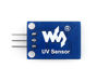 Picture of waveshare UV Detection Sensor Module 200nm-370nm Wavelength Ultraviolet Ray Detector Module for Arduino Support DC 3V and 5V