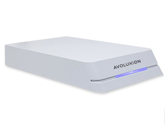 Picture of Avoluxion HDDGear Pro (White) 4TB 7200RPM USB 3.0 External Gaming Hard Drive (for PS5, Pre-formatted) - 2 Year Warranty