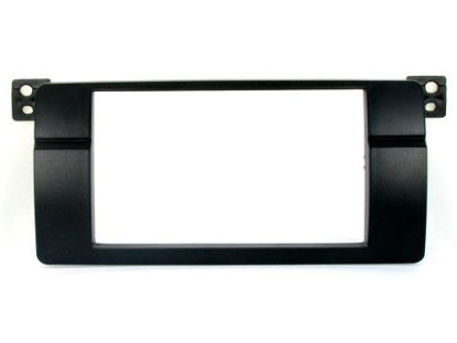 Picture of BMW E46 3 Series Double Din Radio Stereo Installation dash kit Bezel 97 98 99 00 01 02 03 04 05