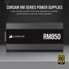 Picture of CORSAIR RM Series (2021), RM850, 850 Watt, 80 Plus Gold Certified, Fully Modular Power Supply