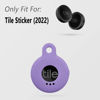 Picture of Geiomoo Silicone Case Compatible with Tile Sticker 2022, Protective Cover with Carabiner (Lilac)