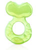 Picture of Nuby Silicone Teethe-eez Teether with Bristles, Includes Hygienic Case, Green Pack of 2