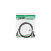 Picture of Inline 71501S F/UTP Patch Cable (1 m) Black