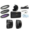 Picture of Deluxe All In Lens Kit For CANON VIXIA HF R82, HF R80, HF R800, HF R700, HF R72, HF R70 Camcorder Includes HD .43x Wide Angle Lens + 2.2x Telephoto Lens + 3 Piece Filter Kit (UV, CPL, FLD) + Much More