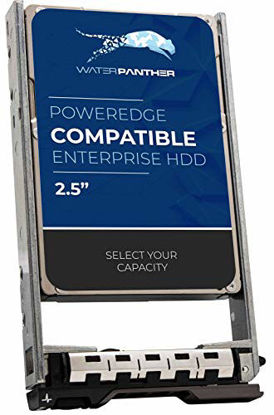 Picture of Water Panther 600 GB 10K RPM SAS 6Gbps 2.5-Inch Hard Drive Compatible with Dell PowerEdge Servers R420 R630 R715 R815 7YX58 7T0DW 96G91 Internal Hot-Swap HDD in a SFF 13G Caddy