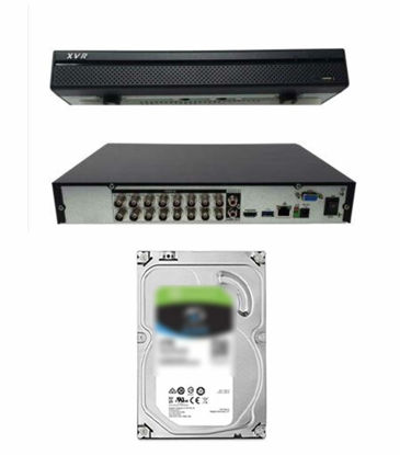 Picture of 16 Channel XVR 2MB 1080 IP DVR CVI TVI AHD Recorder CCTV 2TB OEM Dahua