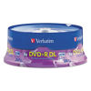 Picture of Verbatim 96542 Dual-Layer DVD+R Discs, 8.5GB, 8X, Spindle, 30/PK, Silver