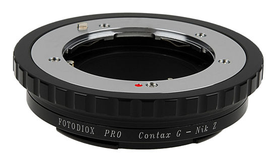 Picture of Fotodiox Pro Lens Mount Adapter Compatible with Contax G SLR Lenses to Nikon Z-Mount Mirrorless Camera Bodies