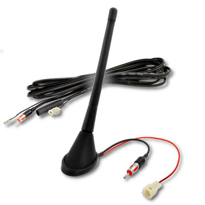 Picture of Universal Roof Mount AM/FM Bands Radio Stereo Amplified Car Truck SUV Antenna