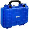 Picture of Eylar Protective Gear and Camera Hard Case Waterproof Dry Box with Foam 11.6 Inch 8.3 Inch 3.8 Inch (Blue)