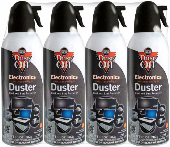 GetUSCart- Dust-Off Disposable Compressed Gas Duster, 10 oz Cans