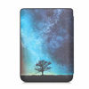 Picture of kwmobile Case Compatible with Kobo Nia - Case PU e-Reader Cover - Cosmic Nature Blue/Grey/Black