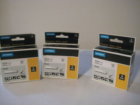 Picture of DYM18444 - Dymo RhinoPRO 18444 Tape Cartridge (3 Pack)