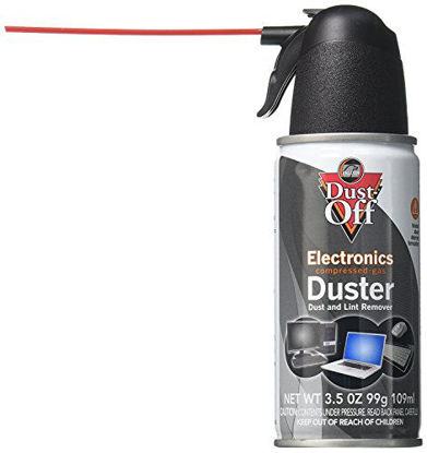 Picture of 2 pack Falcon Dust, Off Compressed Gas (152a) Disposable Cleaning Duster, 3.5 oz Can