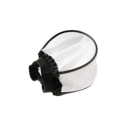 Picture of GeneralBrand Quality Universal White Cloth Bounce Diffuser for Canon, Nikon, Sony, Nissin, Sigma, Olympus, Metz Flashgun