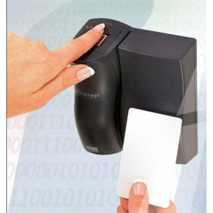 Picture of Bioscrypt V-Smart A, H Fingerprint with Integrated iClass Card Reader