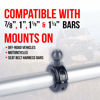 Picture of Tackform 7/8" - 1 1/4" Bar Mount with 20mm Ball Enduro Series