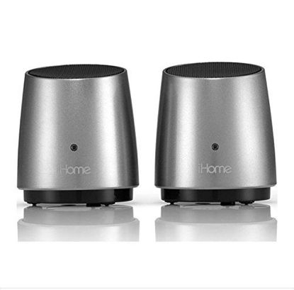 Picture of iHome iHM89SC Mini Stereo Speaker Grey