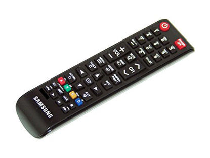 Picture of OEM Samsung Remote Control Originally Shipped with: ED75E, ED75-E, DC32E, DC32-E, DM75E, DM75-E