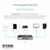 Picture of D-Link Ethernet Switch, 16 Port Gigabit Unmanaged Network Internet Hub Desktop Rackmount, Plug N Play (DGS-1016C)