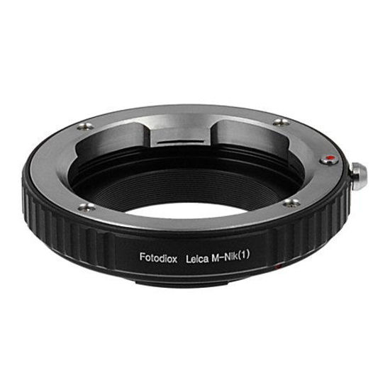 Picture of Fotodiox Lens Mount Adapter, Leica M Lens to Nikon 1-Series Mount Mirrorless Camera Body