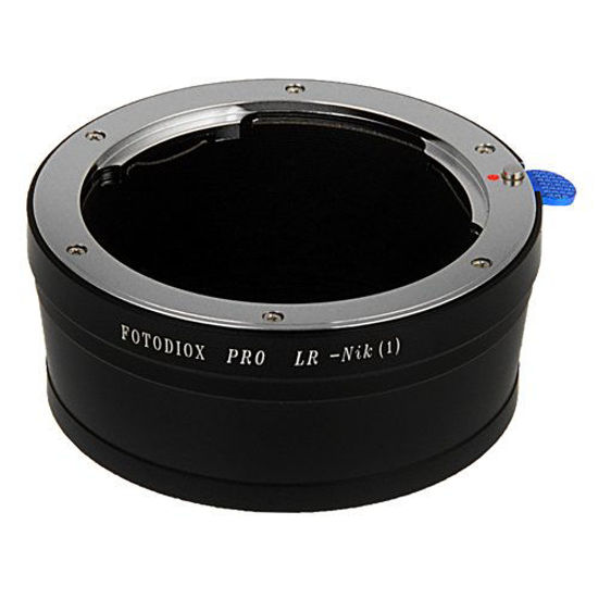 Picture of Fotodiox PRO Lens Mount Adapter, Leica R Lens to Nikon 1-Series Camera, fits Nikon V1, J1 Mirrorless Cameras, Leica R-Nik(1) PRO