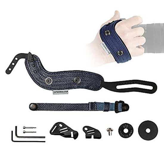 Picture of SPIDER HOLSTER - SpiderPro Camera Hand Strap v2 with Snap Assembly and Optional Wrist Strap - DSLR and Mirrorless Compatible (Dark Blue)