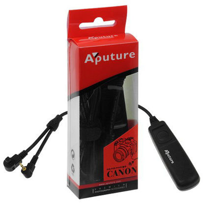 Picture of Aputure Universal Camera Remote Shutter Release Cable for All Canon DSLRS (Replaces Canon RS 60-E3 + RS 80-N3)