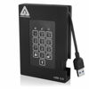 Picture of Apricorn 1TB Aegis Fortress FIPS 140-2 Level 2 Validated 256-Bit Encrypted USB 3 External SSD (A25-3PL256-S1000F)