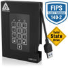 Picture of Apricorn 1TB Aegis Fortress FIPS 140-2 Level 2 Validated 256-Bit Encrypted USB 3 External SSD (A25-3PL256-S1000F)