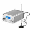 Picture of 15W/7W FM Transmitter,Fm Transmitter for Church,Fm Broadcast Transmitter, 87~108MHz FM Radio Transmitter High-Fidelity Audio FM Transmitter, Transmission Distance of 1000M in Open Place (Silver 15W)