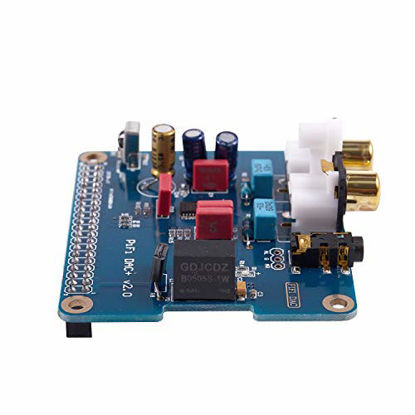 Picture of Facibom PIFI Digi DAC+ HiFi DAC Audio Sound Card Module I2S Interface for pi 3 2 Model B B+ Digital Audio Card Pinboard V2.0 Board SC08