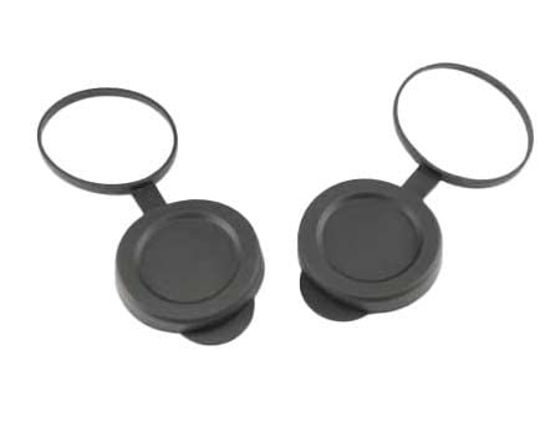 Rubber binocular lens store covers