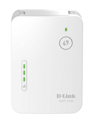 Picture of D-Link Wifi Extender N300 Range Wall Signal Booster Ethernet Wireless Internet Network Repeater (DAP-1330)