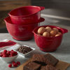 Picture of KitchenAid Classic Mixing Bowls, Set of 3, Empire Red