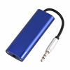 Picture of Asixxsix Headphone Amplifier, 3.5Mm Aux Input and Output Amplifier Stereo, Earphone Amplifier, Home for Computer Office Smart Phones(Royal Blue)