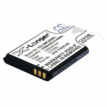 Picture of 1200mAh Battery Replacement for Garmin GLO. GLO 2 010-02184-01 010-01055-15 010-11935-00 (3.7V)