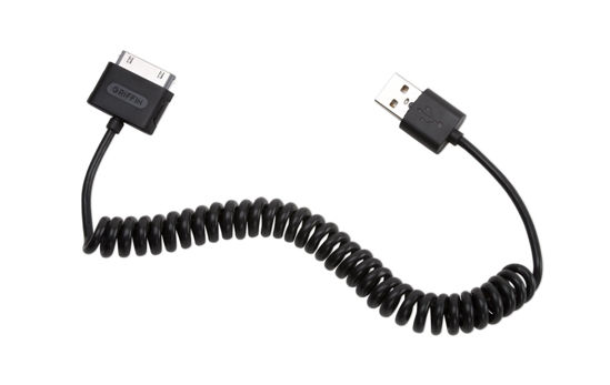 Picture of Griffin 3027-IDKCBLC USB to Dock Connector Cable for iPod - Coiled