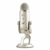 Picture of Blue Yeti USB Mic for Recording & Streaming on PC and Mac, 3 Condenser Capsules, 4 Pickup Patterns, Headphone Output and Volume Control, Mic Gain Control, Adjustable Stand, Plug & Play - Platinum